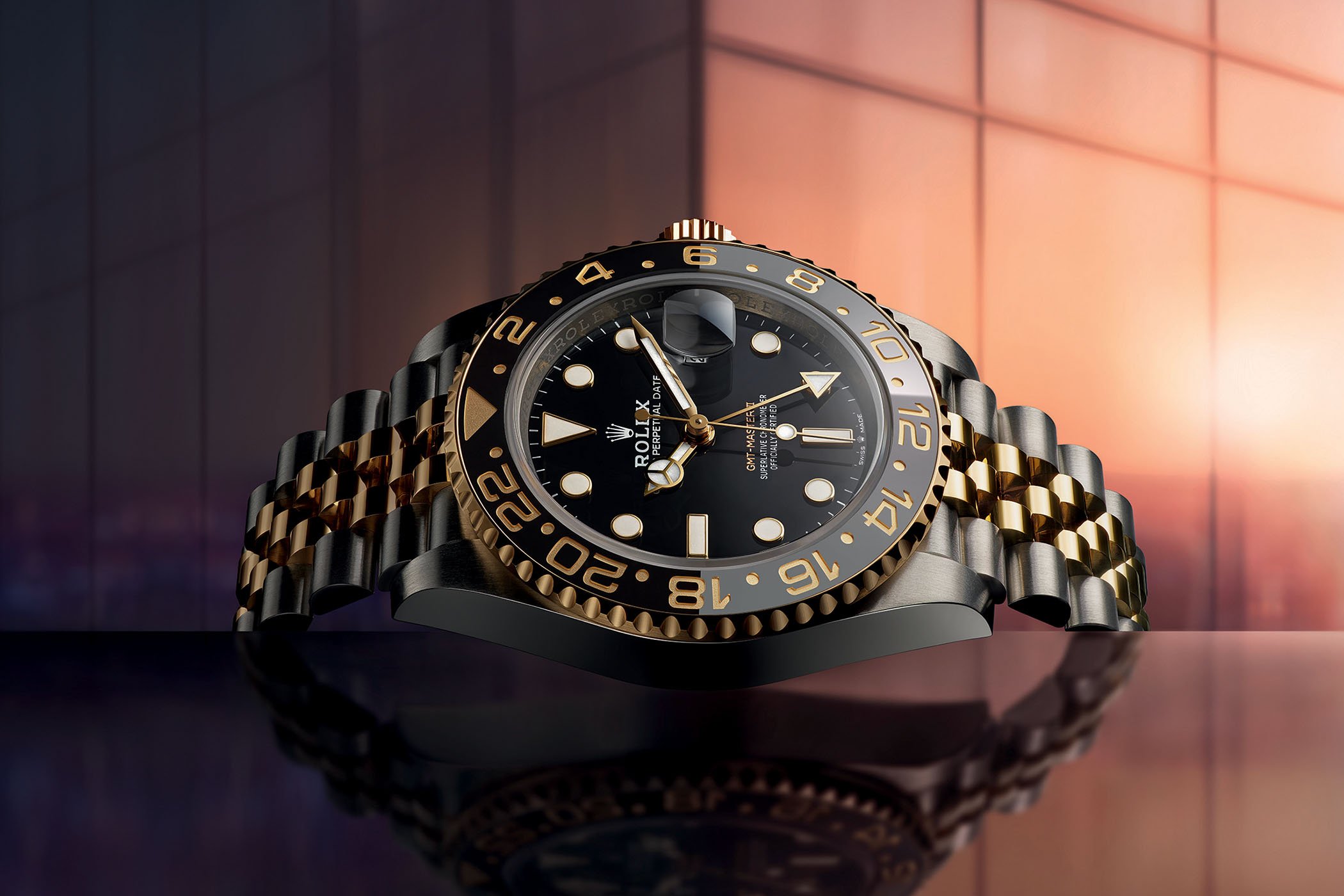 Rolex GMT-Master II two-tone
